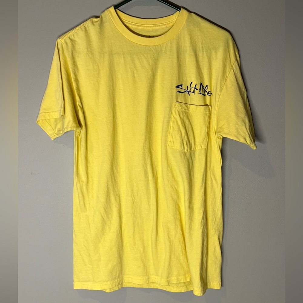Salt Life Vibrant Yellow Short Sleeve Tee